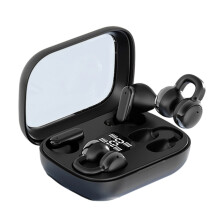 4 stks/set Draadloze Bluetooth-compatibele oordopjes-Zwart