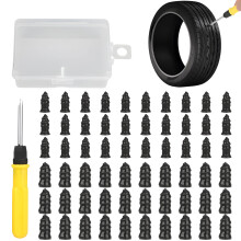 60pcs Automobile Tire Outlet Set Powerful Rubber Outlets-Yellow