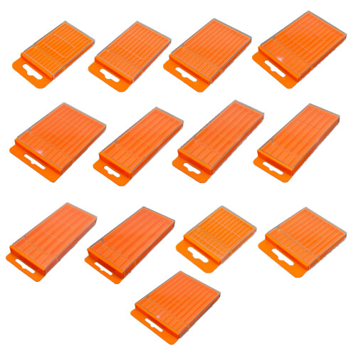 Sturdy Drill Bit Organizers Feature Pull Out Design for-Size 6 2