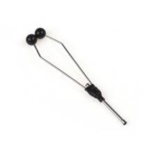 Support de bobine de fixation de mouche, outil de liaison-Noir