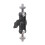 360Degree Rotating Double Thread Ball Bracket for Camera Mounts 1