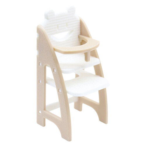 Chaise haute miniature de collection pour-Couleur bois blanc