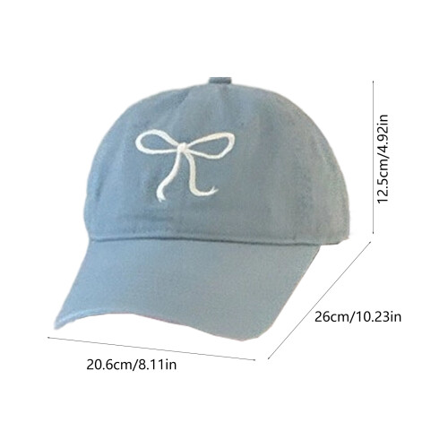 Adjustable Baseball Hat Breathable Cotton Cute-dark gray 1