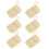 6Pcs Loofah Sponge Natural Gentle Scouring Pad Molds Resistant 1
