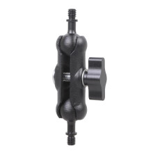 Adjustable Angle 1/4 Inch Male To Male Thread-Black Color