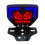 Universal Motorcycle LED Rear Tail Lamp Light-Eye Iron Bracket 1