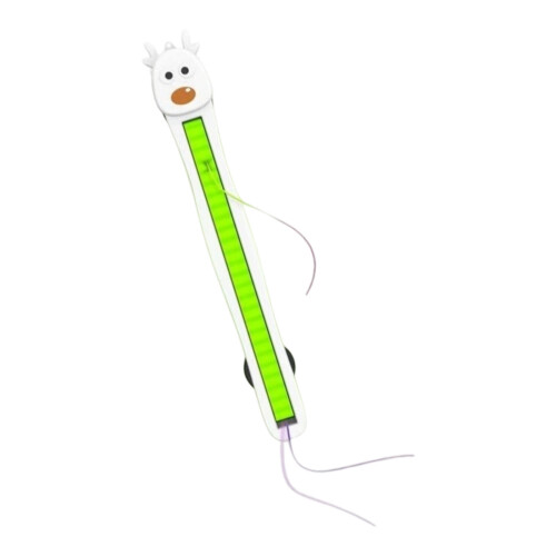 SelfMoving Cats Teaser Toy Automatic Flying String Cats-White