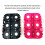 Magnetische compartimenten Tackle Box-ontwerp met-Zwart 7