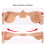 Universal Fit Face Covers Combining Warmth Design Adhesive-Blue 7