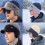Unisex Adjustable Hat Large Border Hat Minimalists-Beige 1 3
