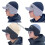 Unisex Adjustable Hat Large Border Hat Minimalists-Beige 1 4