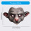 Masque de souris avec dents, accessoire de Costume de-HDA25008D 4