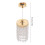 Doll House Ceiling Lamp Model Furniture Model-Silver 4