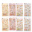 8Pcs Cartoon Bubble Stickers with Capybara Theme Decal Sticker 1