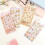 8Pcs Cartoon Bubble Stickers with Capybara Theme Decal Sticker 7