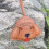 Porte-clés sur le thème du chien, accessoire en-Marron clair. 6