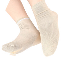 Bunions Corrector Moisturizing Heel Socks for Dry Cracked-color