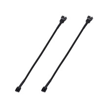 2Pcs 4Pin PWMs Fan Extension Cable 26cm Length Optimized-1 to 1
