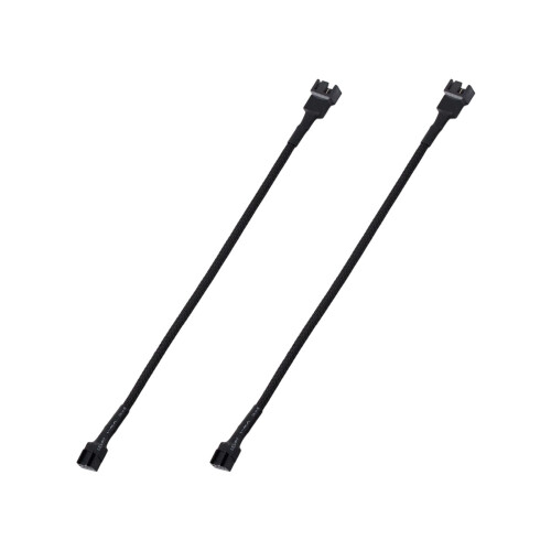 2Pcs 4Pin PWMs Fan Extension Cable 26cm Length Optimized-1 to 1