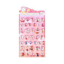 Cartoon Animal PVC Sticker for Craft Journal Planner-Candy