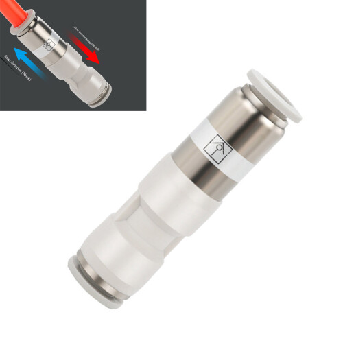 Industrial Pneumatic Check Valves Quick Straight/Elbow-8 2 2