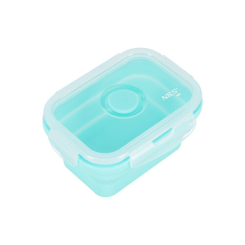 Faltbare Lunchbox, Mint, 355 ml, kompakter Behälter