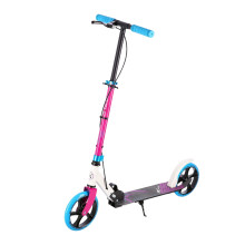 White-Pink Kids Scooter, Adjustable Height
