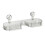 Suction Cup Shelf High Capacity Bathroom Storage Shelf For-3 1