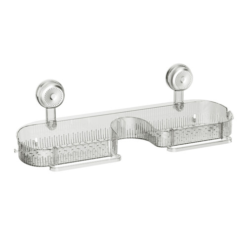 Suction Cup Shelf High Capacity Bathroom Storage Shelf For-3