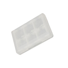 Compacte ABS Game Card Organizers Case voor 3DS 28-Wit