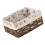 Friendly Handmade Storage Basket With Breathable Design-brown 1