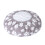 Couverture de lit ronde imperméable pour animaux de-Gris clair M 1