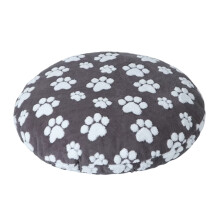 Couverture de lit ronde imperméable pour animaux de-gris foncé S