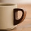 Unique Ceramic Coffee Cup With Walnuts Wood Handle For-Clay D 5