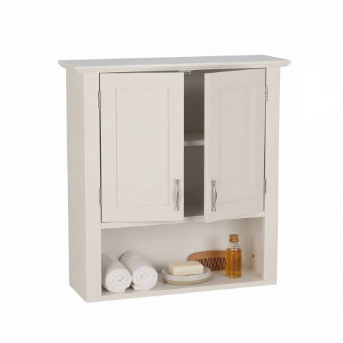 Wandschrank mit 3 Fächern für Badezimmer oder Küche