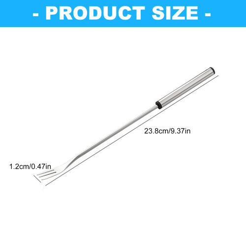 6pcs Practical Stainless Steel Dessert Fork Ideal for Wedding 2
