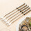 6pcs Practical Stainless Steel Dessert Fork Ideal for Wedding 7