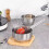 Short Handle Water Scoops Stainless Steel Ladle for-14cm 6
