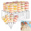 25Pcs Baking Storage Tubes And Durable Acrylic Presentation Rack 2
