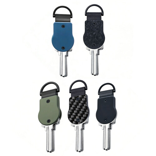 Strong Alloy Key Rings Holder With Rustproof Design-royal blue 2