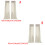 Linen Curtains 2 Panel Set Light Filtering Curtain-Dark Grey B 5