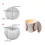 Multipurpose Baseball Shape Silicone Candle Molds For-B 4
