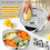 Rustless Steel Microporous Colander with Mixing Bowl for Washing 7