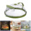 Tall Dome Plate Microwave Splatter Cover With Handle And Water 3