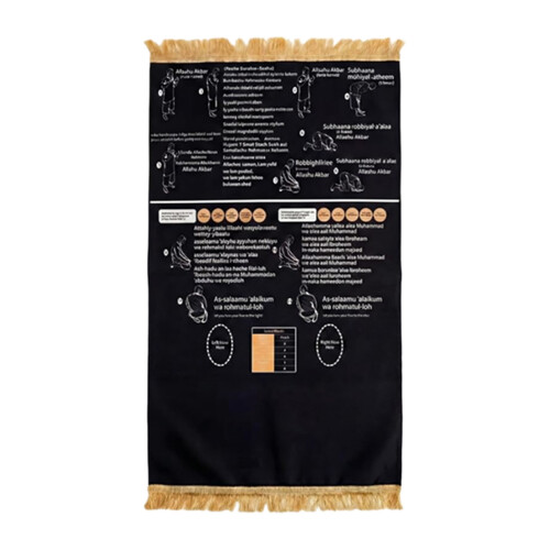 Plastic Materials Prayer Carpet With Enhancing Designs-large 1