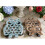 Dekorativer Blumentopfständer in Eulenform,-Vintage-Blau 2