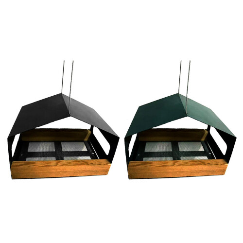 Strong Hanging Bird Shelter With Waterproof Construction-Green 1