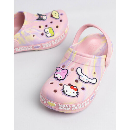 Hello Kitty (2 UK Child) Hello Kitty Clogs (Girls Pink) 1