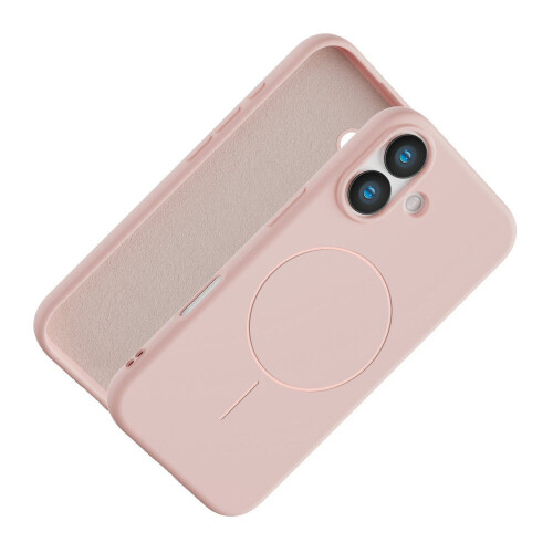 Magnetic Case Compatible With iPhone 17 - Slimline Low Profile Shockproof Phone Case Pink 1