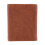 CTM Men's American Bison Leather RFID Trifold Wallet 2